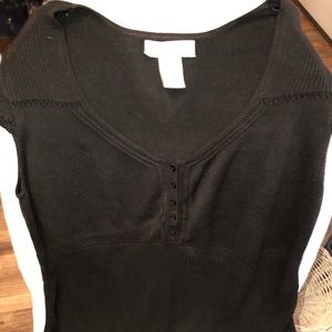Nine West Black Summer Top Size XL